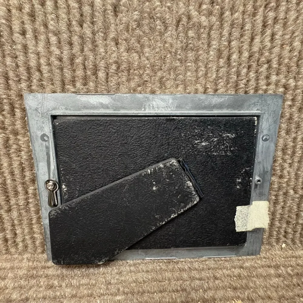 Vintage 90’s Y2K Metal and Enamel Glitter 3x5 Picture Frame Email E-Male